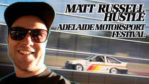 Matt Russell at Adelaide Motorsport Festival